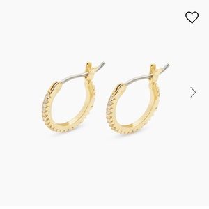 Gorjana Shimmer Huggies